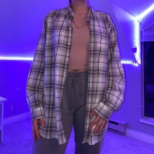 White & Grey Flannel